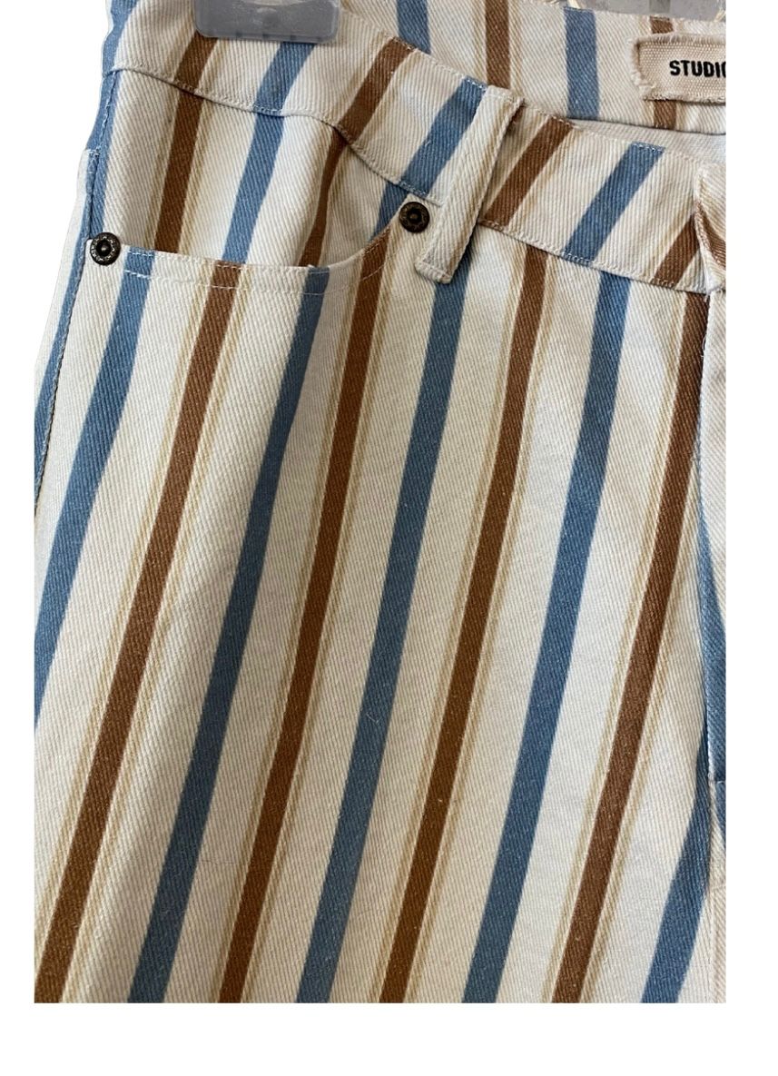 Pantalon rayé Studio Parisien — Tailles S/M
