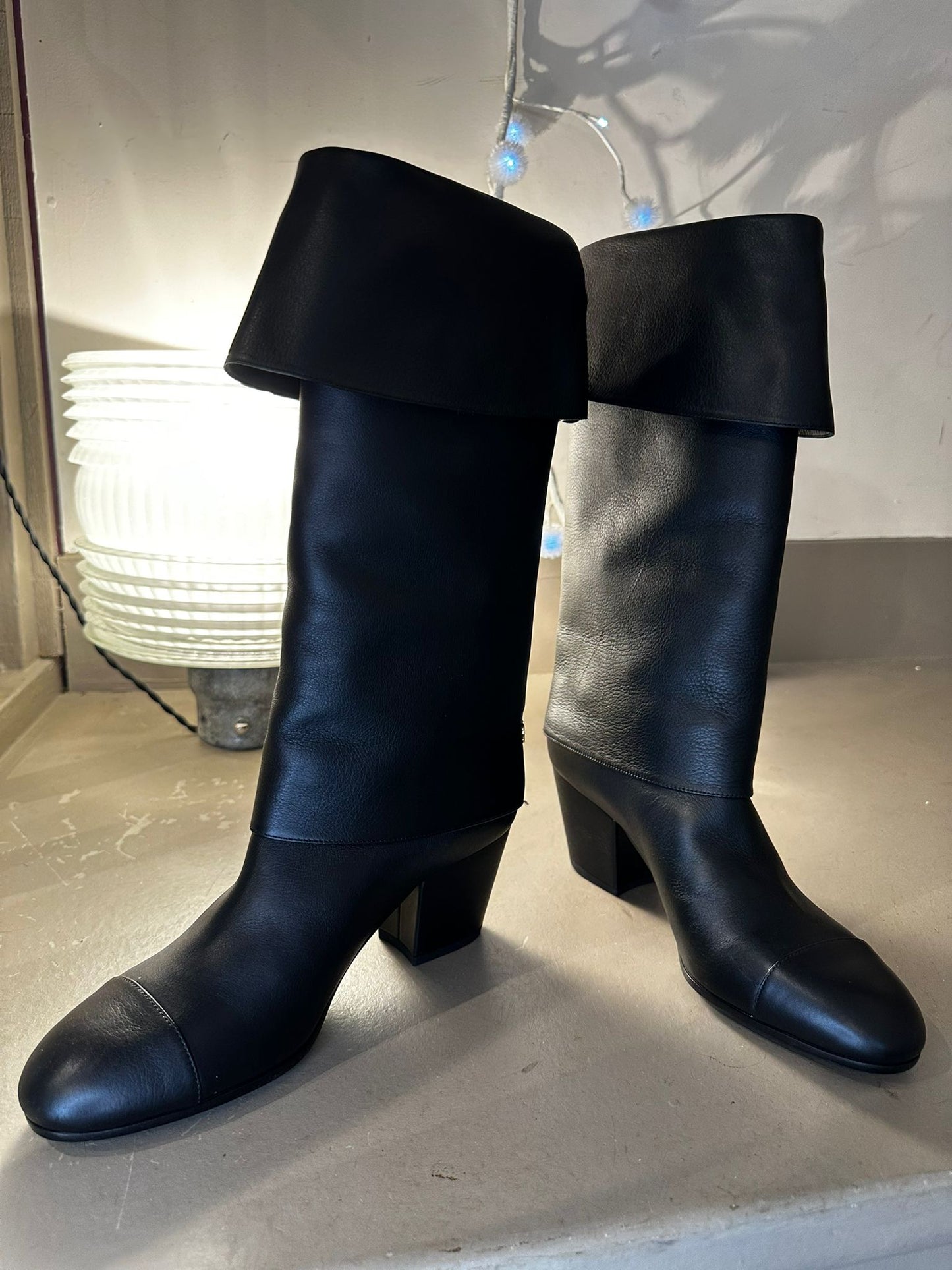 Bottes cavalières Chanel — Taille 39