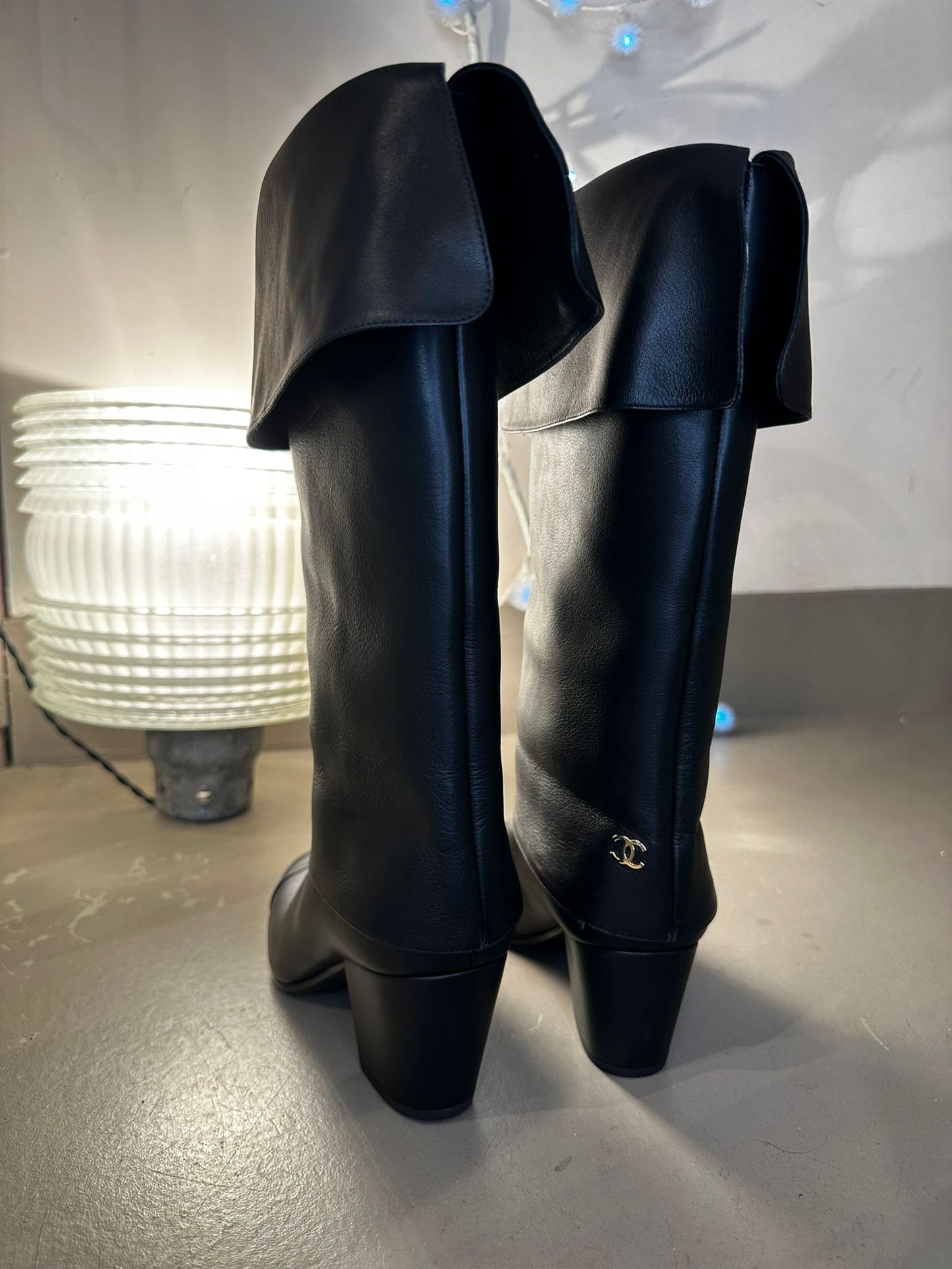 Bottes cavalières Chanel — Taille 39