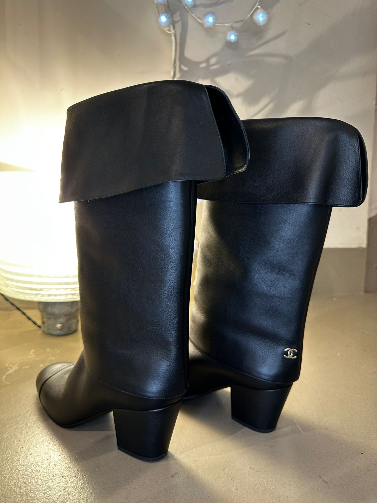 Bottes cavalières Chanel — Taille 39