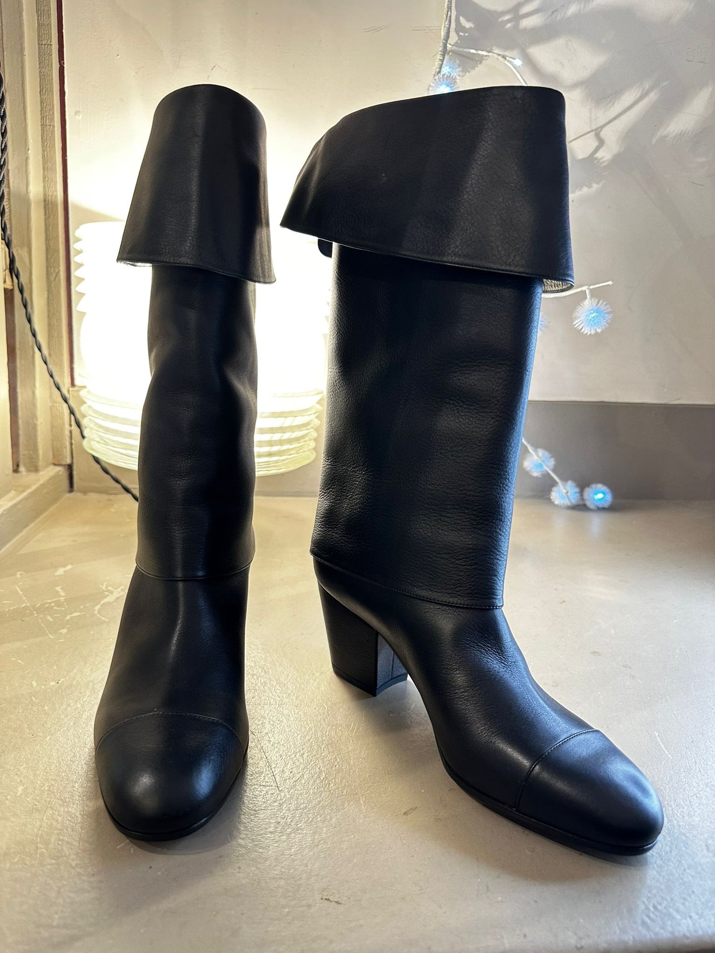 Bottes cavalières Chanel — Taille 39