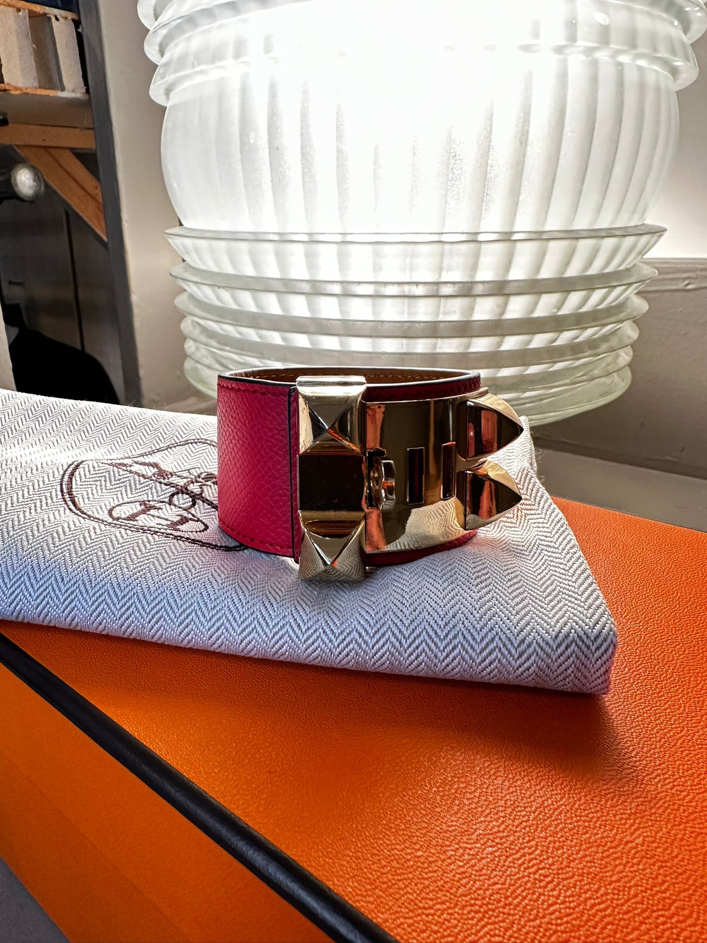 Bracelet Hermès — Rouge