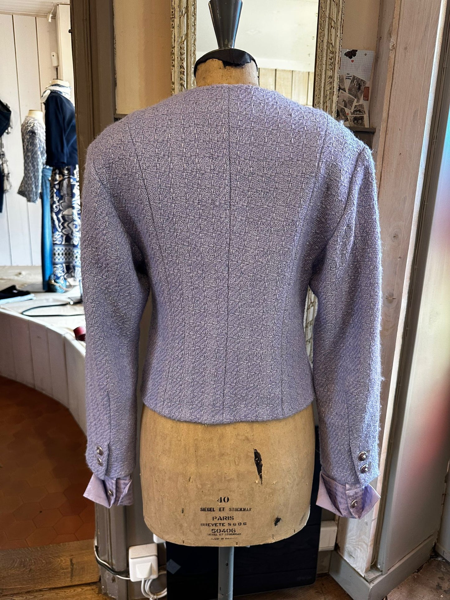 Veste en tweed Chanel — Taille 38