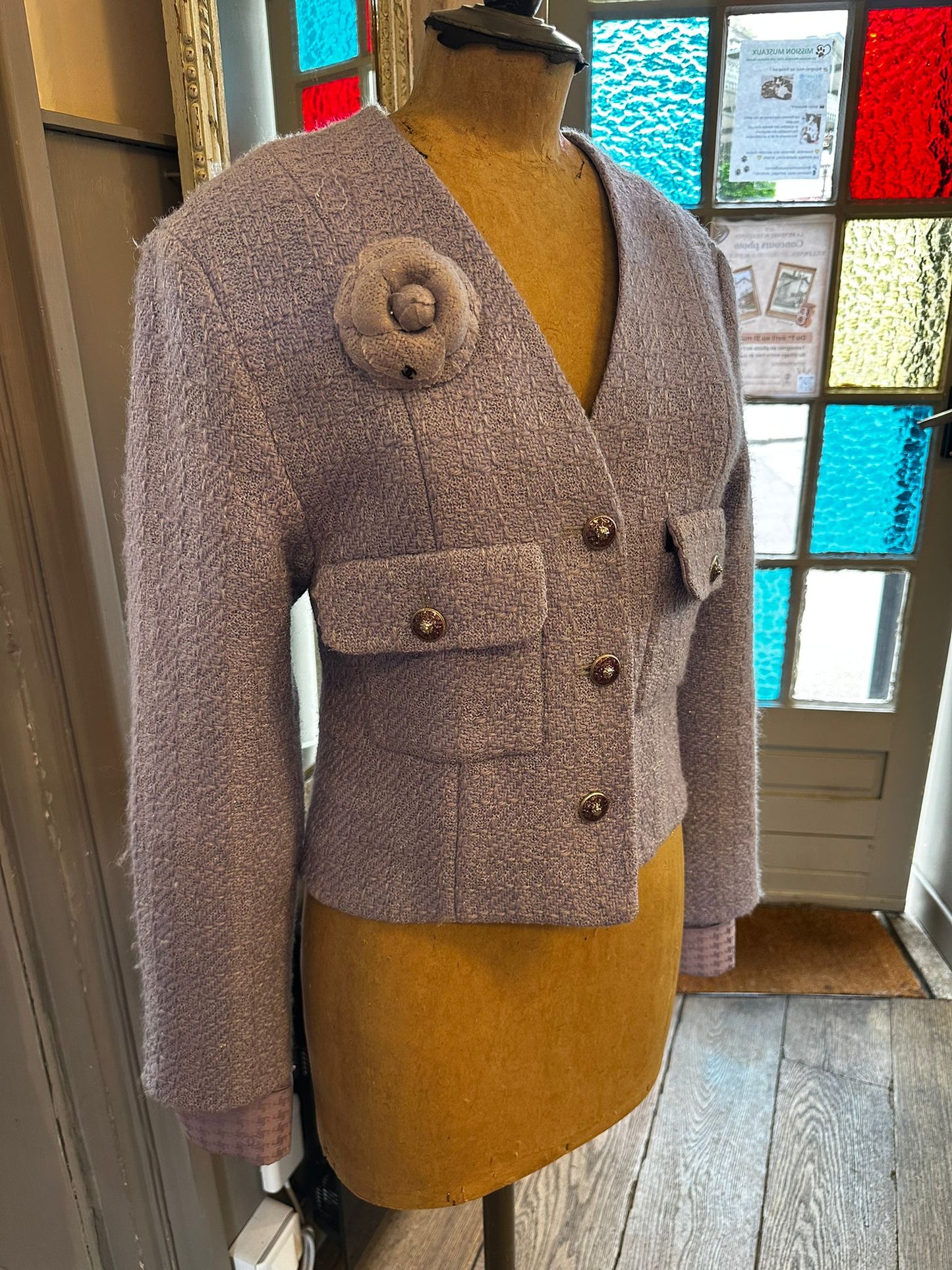 Veste en tweed Chanel — Taille 38
