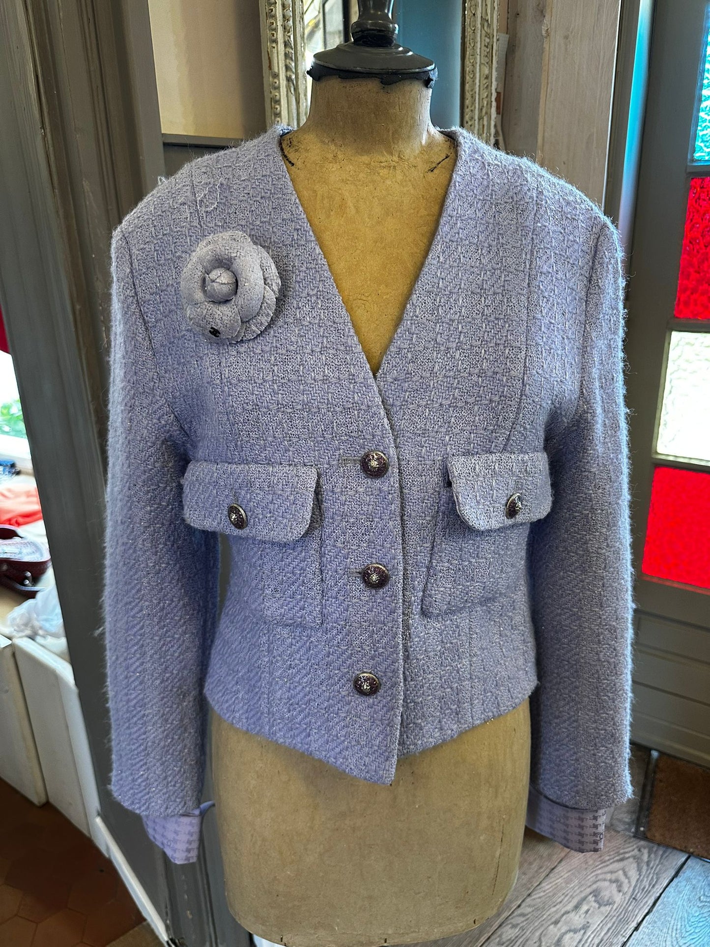 Veste en tweed Chanel — Taille 38
