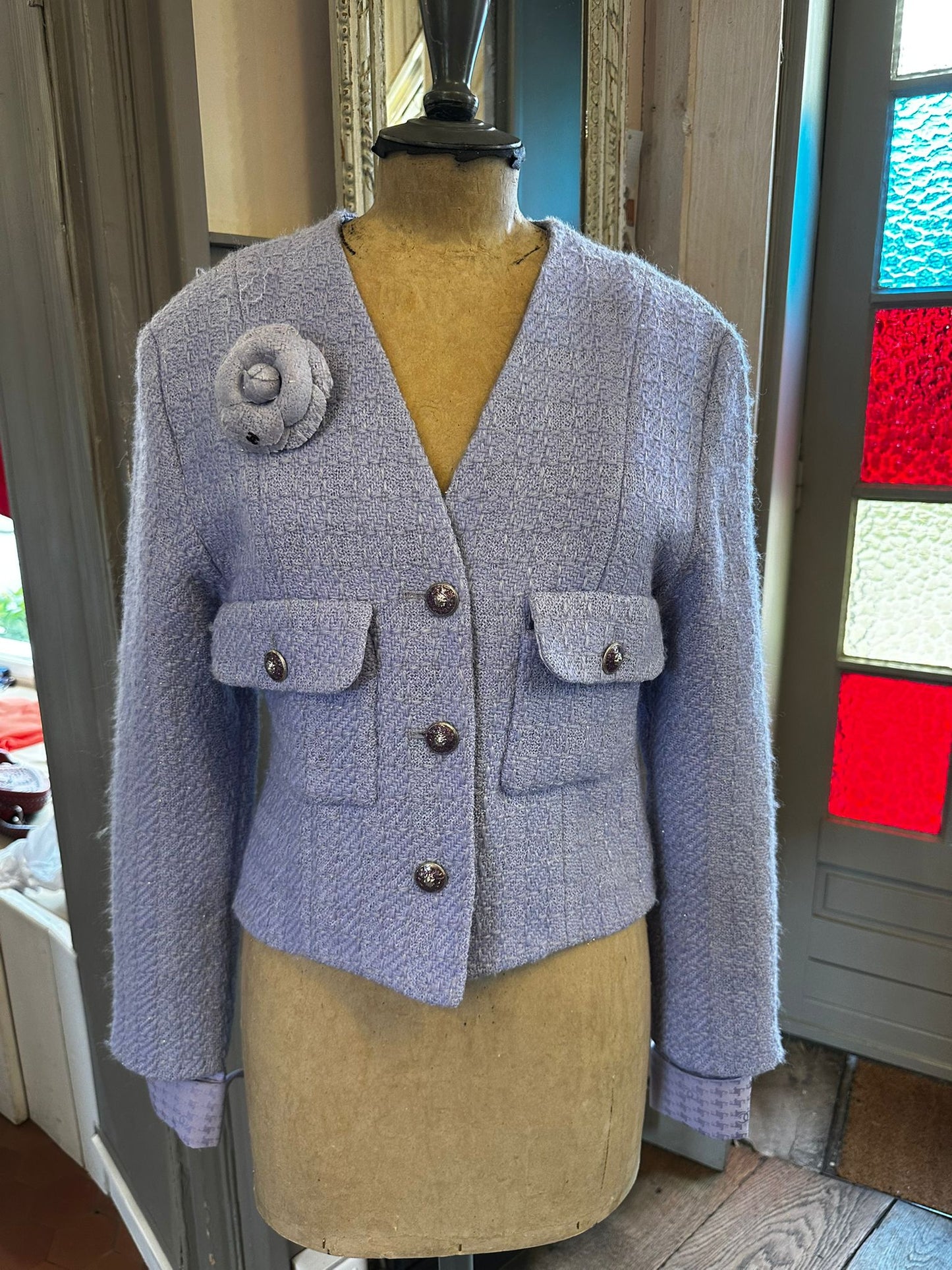 Veste en tweed Chanel — Taille 38