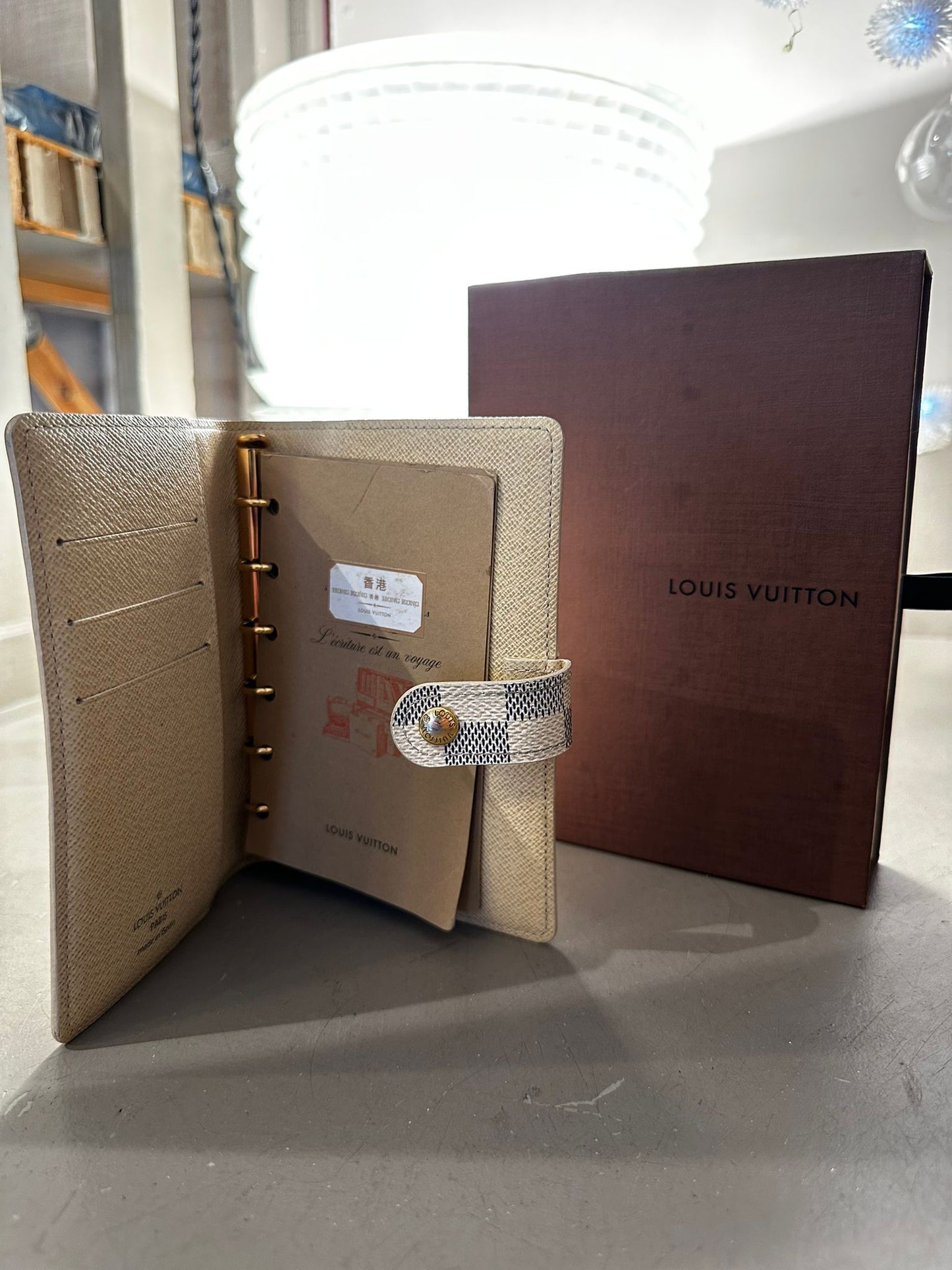 Porte-agenda Louis Vuitton — Damier Azur