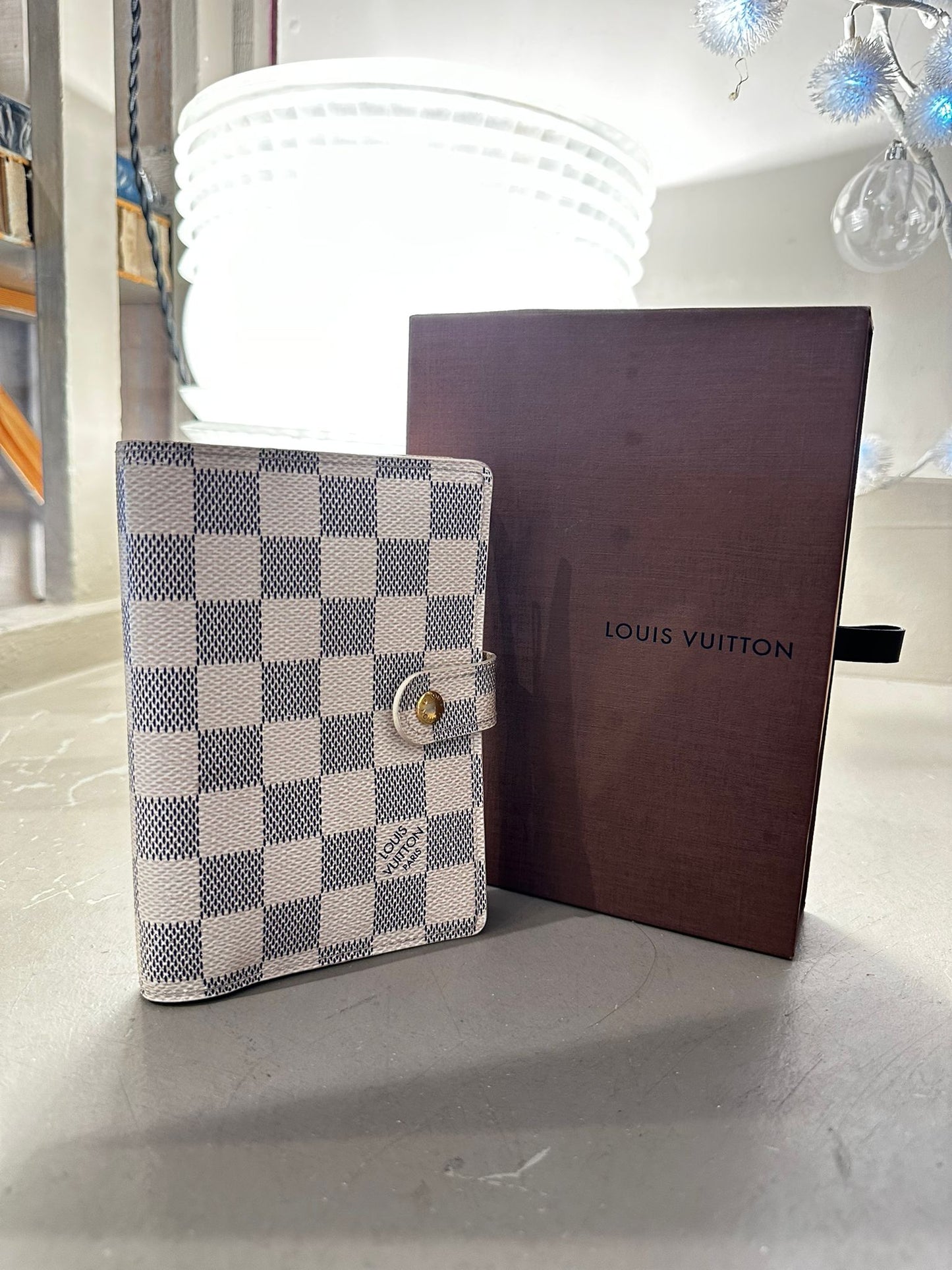 Porte-agenda Louis Vuitton — Damier Azur