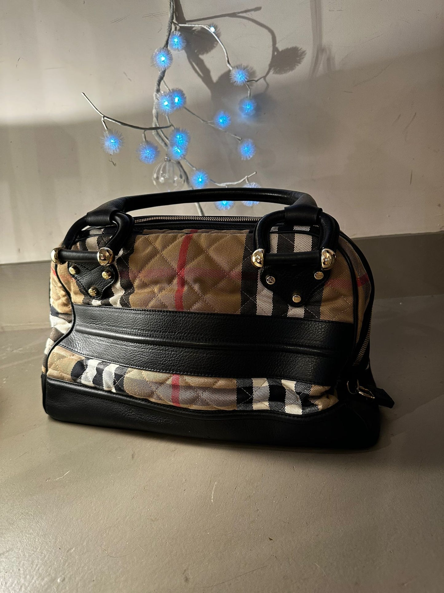 Sac à main Burberry — Check matelassé
