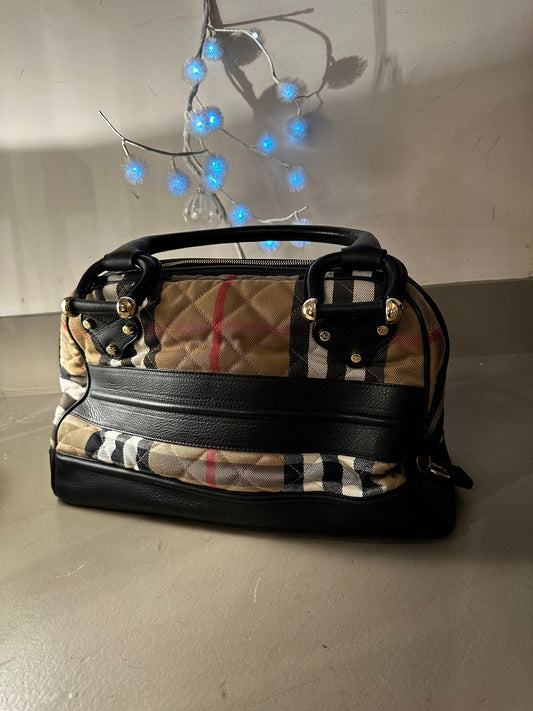 Sac à main Burberry — Check matelassé