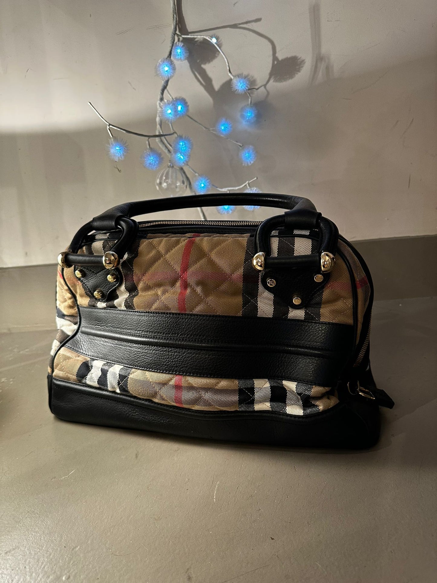 Sac à main Burberry — Check matelassé