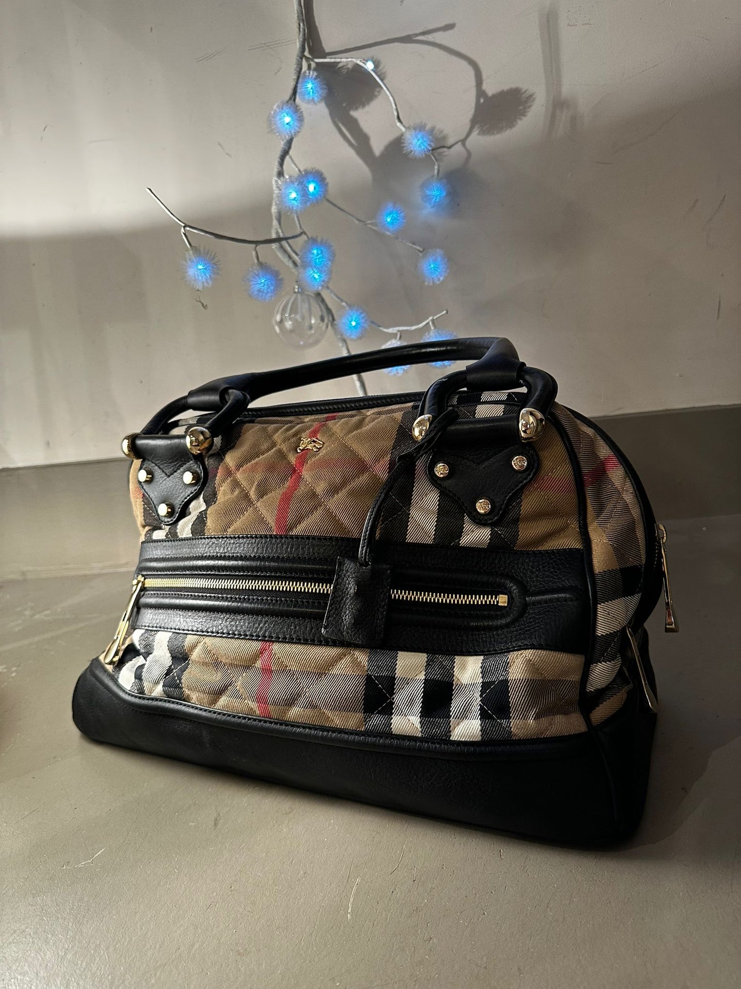 Sac à main Burberry — Check matelassé
