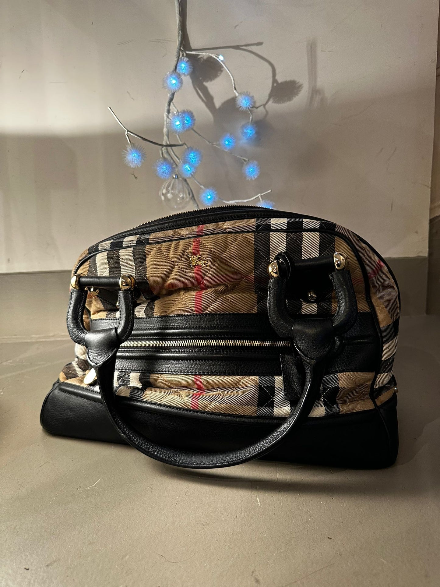 Sac à main Burberry — Check matelassé