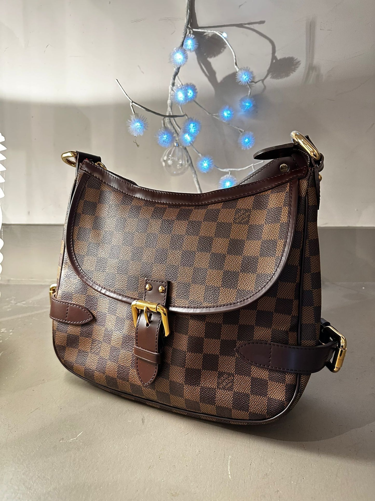 Sac Highbury Louis Vuitton — Damier Ebène