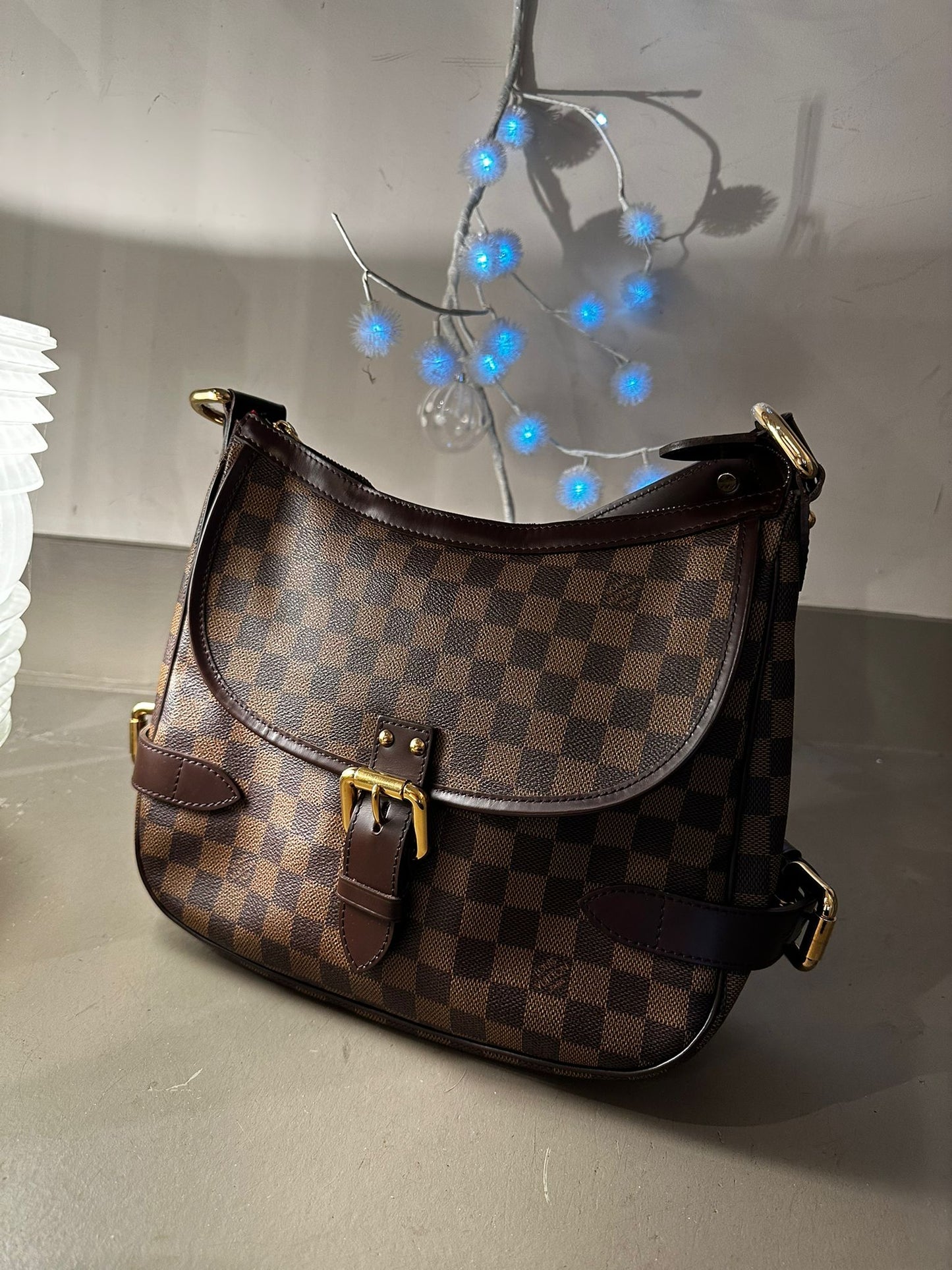 Sac Highbury Louis Vuitton — Damier Ebène
