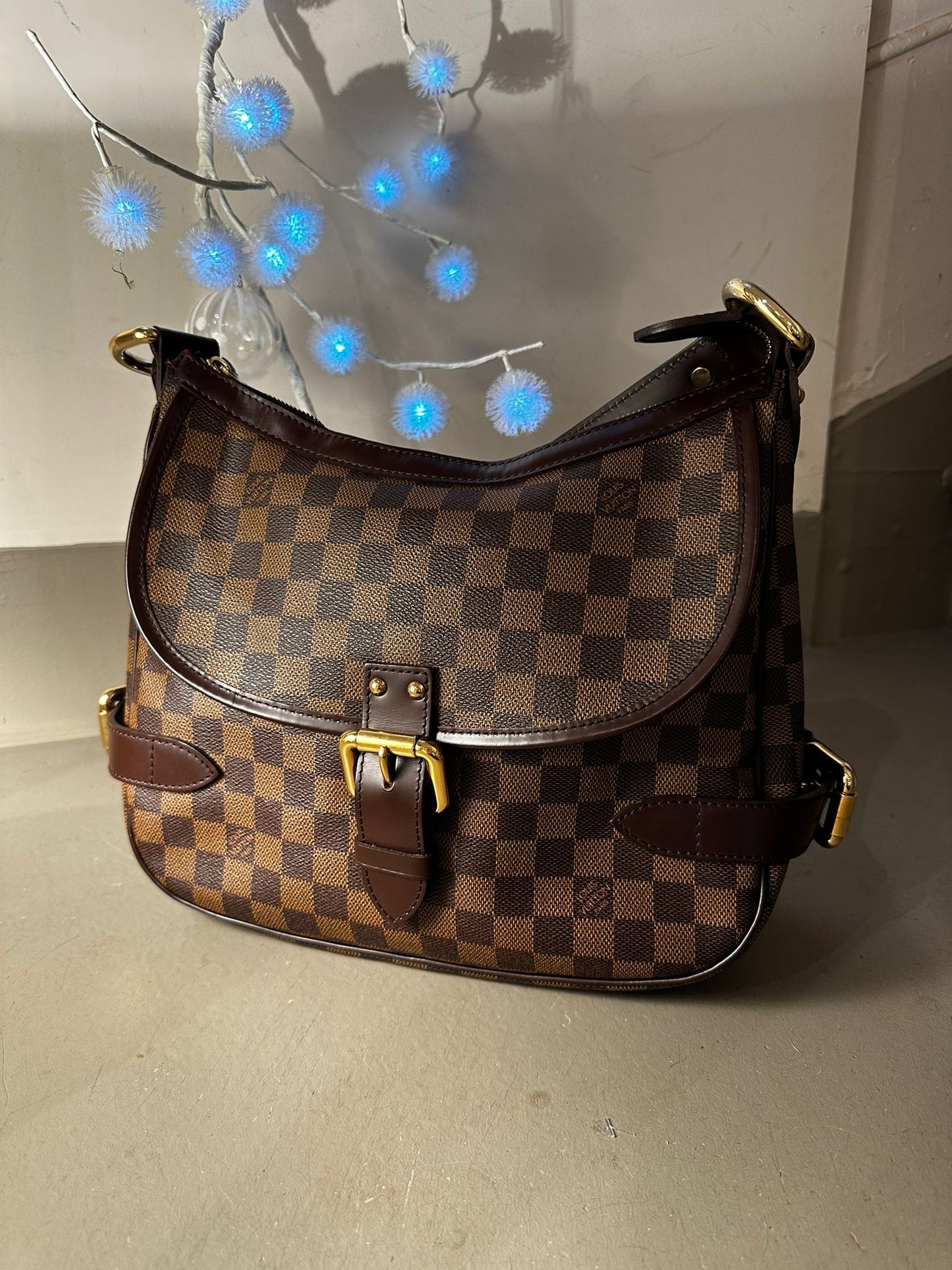 Sac Highbury Louis Vuitton — Damier Ebène