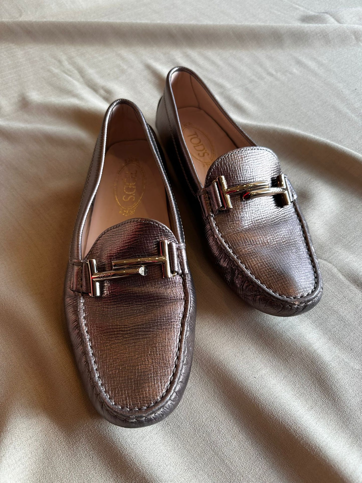 Mocassins Tod's Double T — Taille 39 1/2