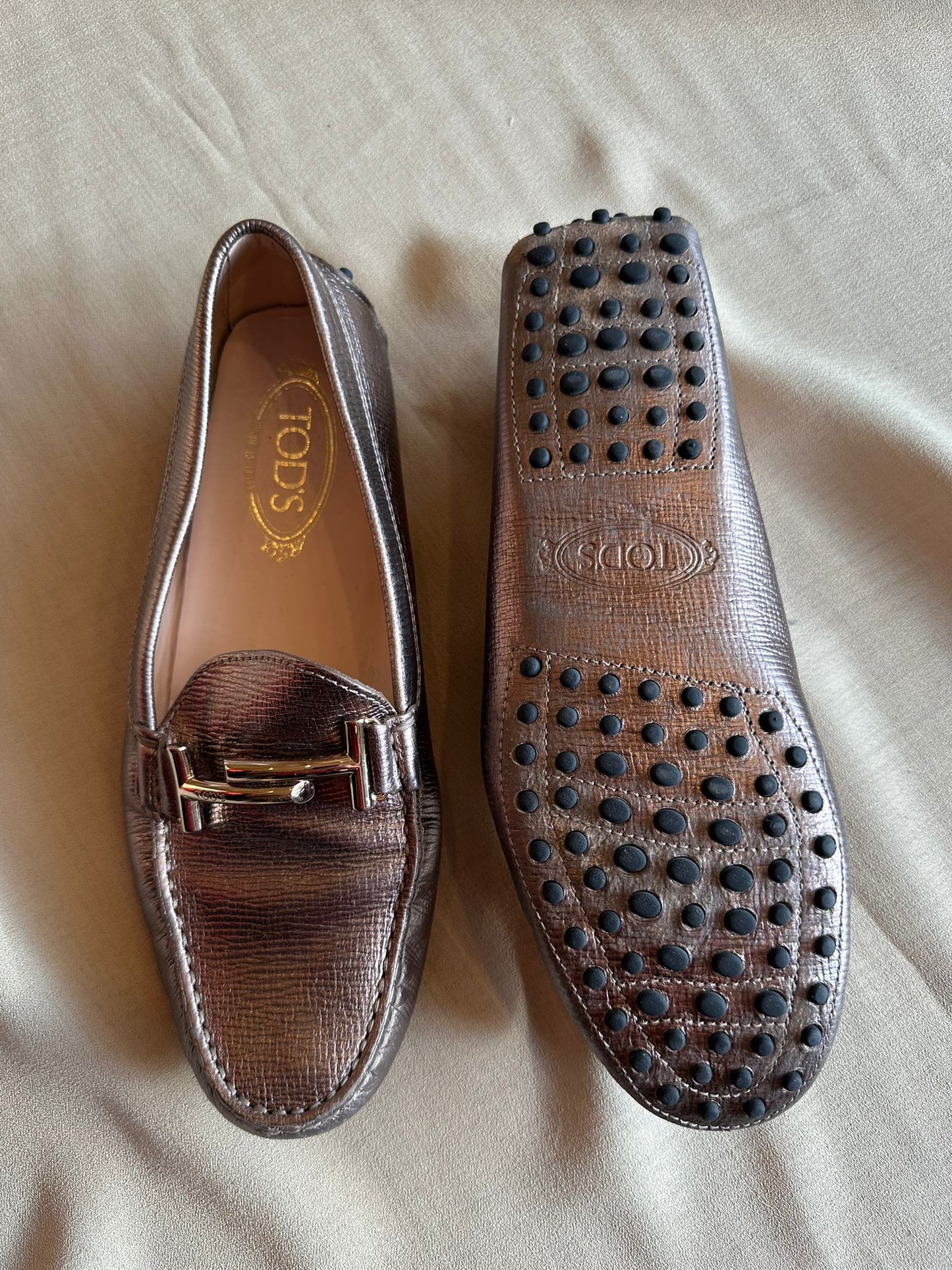 Mocassins Tod's Double T — Taille 39 1/2