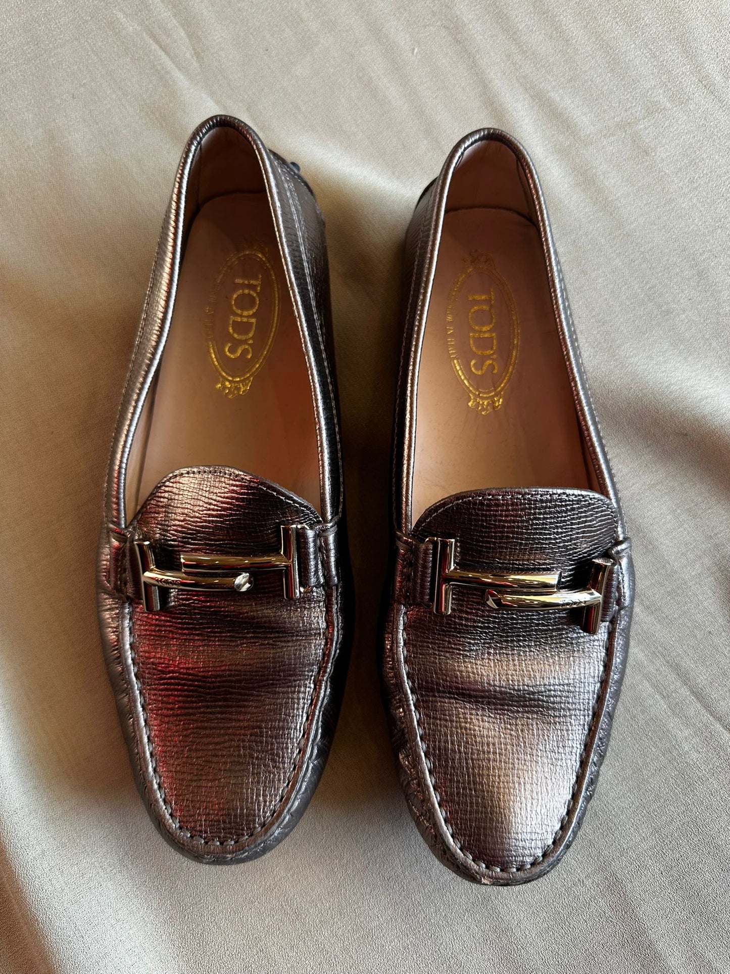 Mocassins Tod's Double T — Taille 39 1/2