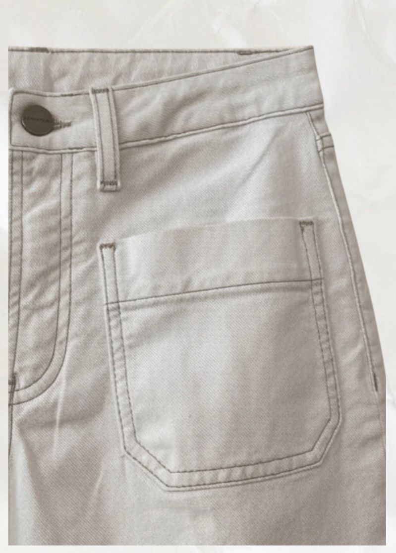 Pantalon Bella Denim Studio — Coton & Lin