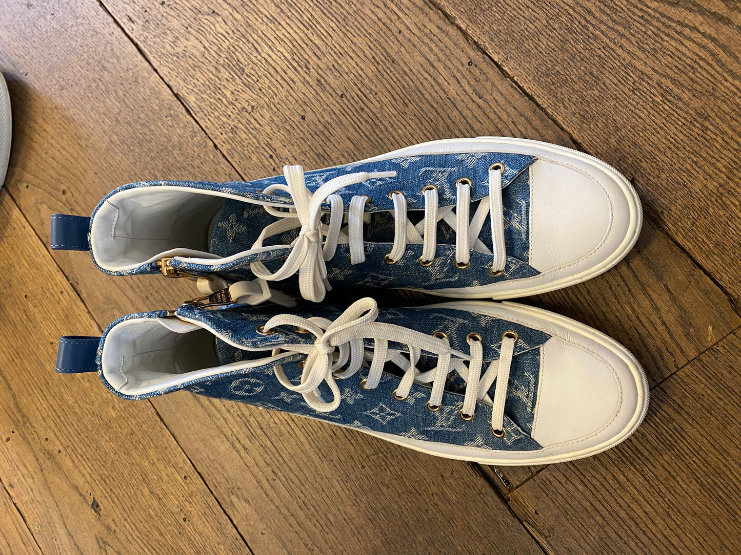 Baskets Stellar Louis Vuitton Denim — Taille 39